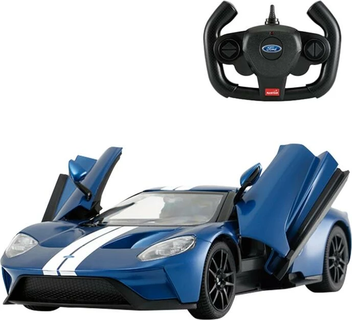 Daljinsko voden športni avtomobil, RASTAR Ford GT 1:14, moder