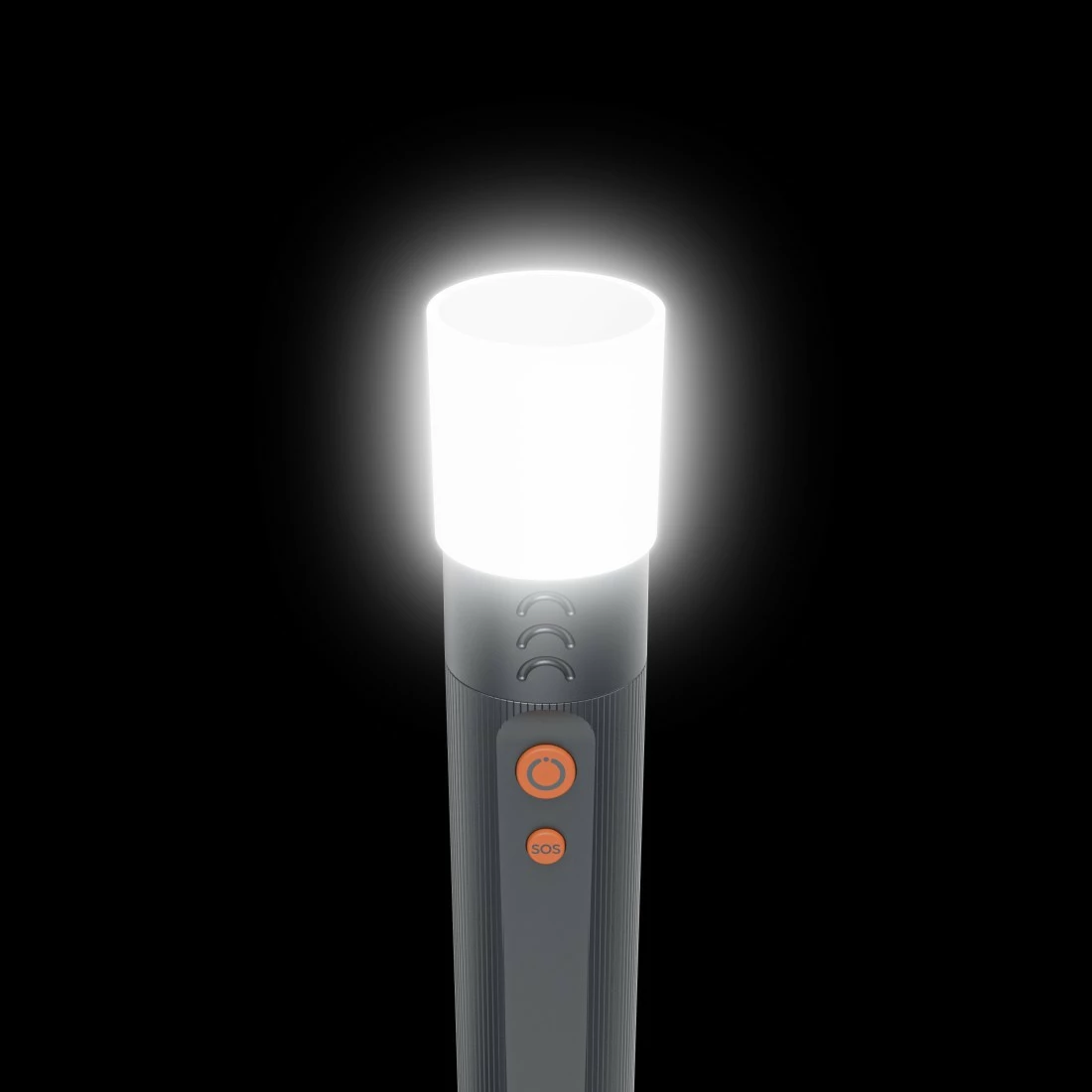 Ročna svetilka Hama FLX1000 (228606), 1000 lm, do 270 m, IP44, z polnilnimi AAA, črna