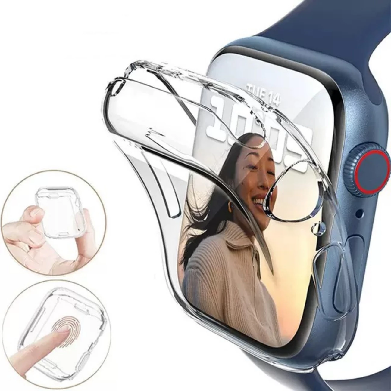 Prozoren ovitek za Apple Watch Ultra 49 mm, TPU, Hurtel Ultra Clear
