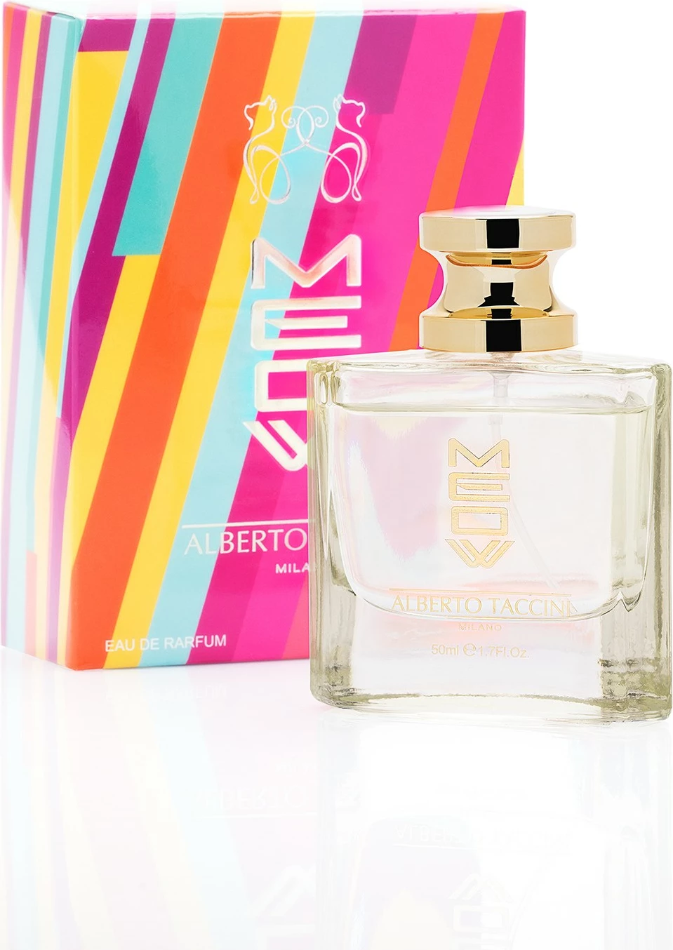 Parfum za ženske Meow, zlata, 50 ml