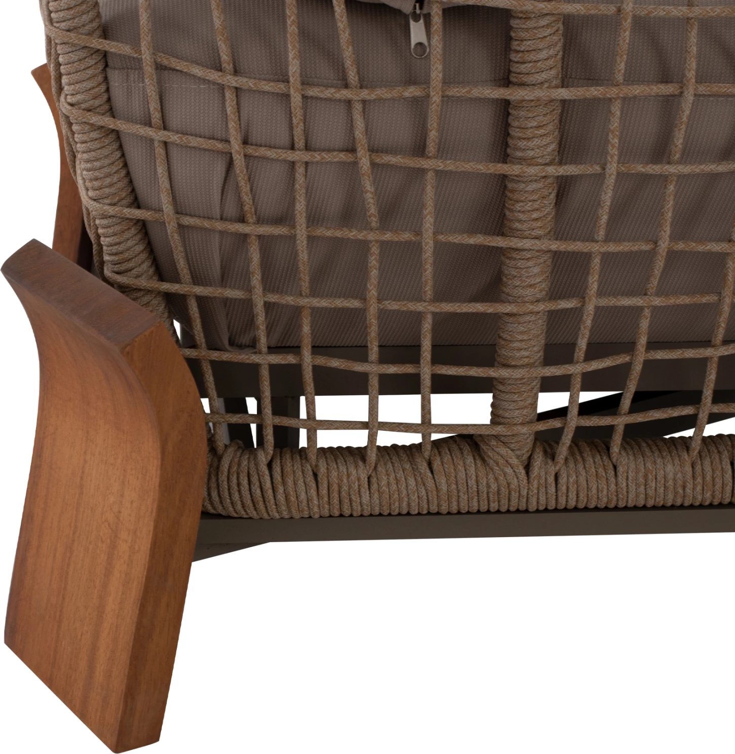 Zunanji set Oxford 4 kosi Iroko vrv kaljeno steklo FH5884.01