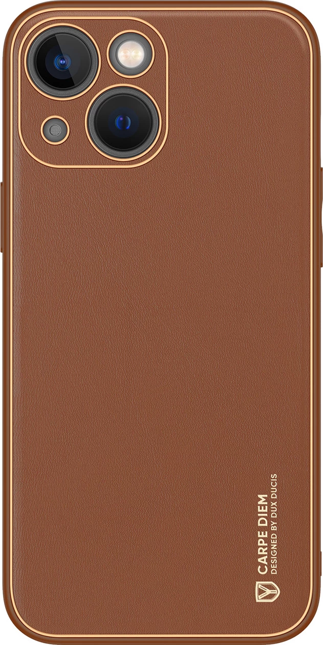 Ovitek za iPhone 14 Plus, Dux Ducis Yolo, rjav