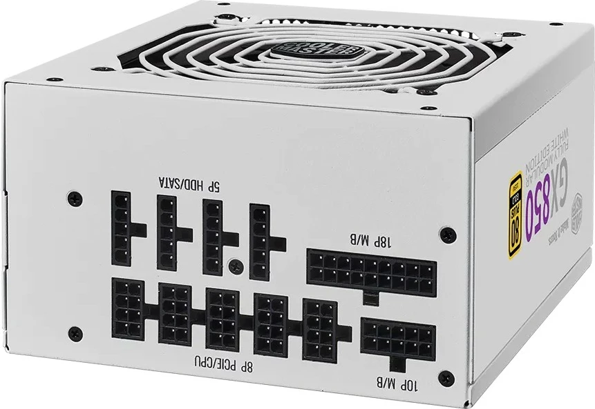 Napajalnik Cooler Master GX850 ATX 3.1, 850 W, 80 PLUS Gold, bel