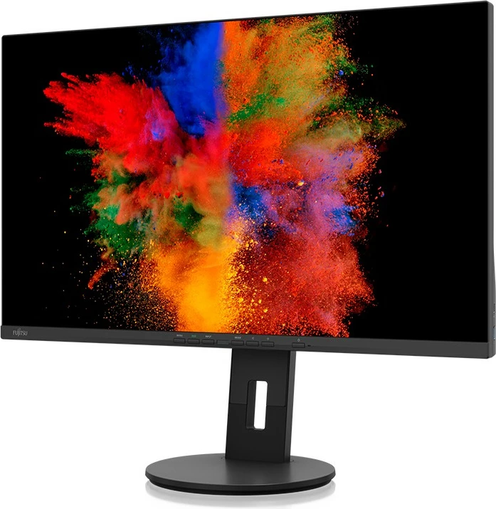 QHD 27" zaslon Fujitsu P2711 TS, 2560 x 1440, LED, črn