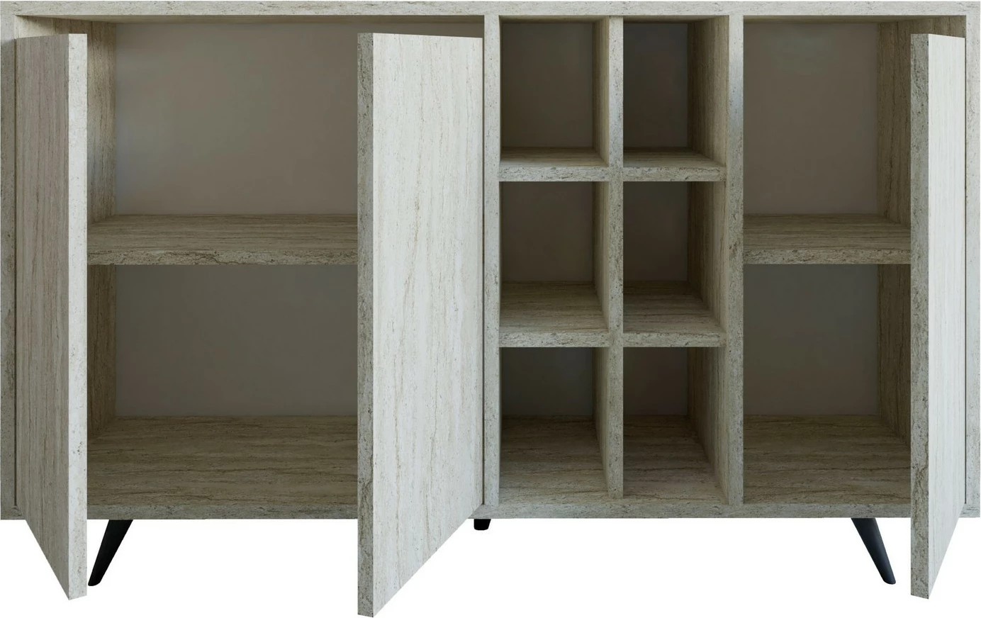 Konzola iz travertina Hanah Home, serija Travertine