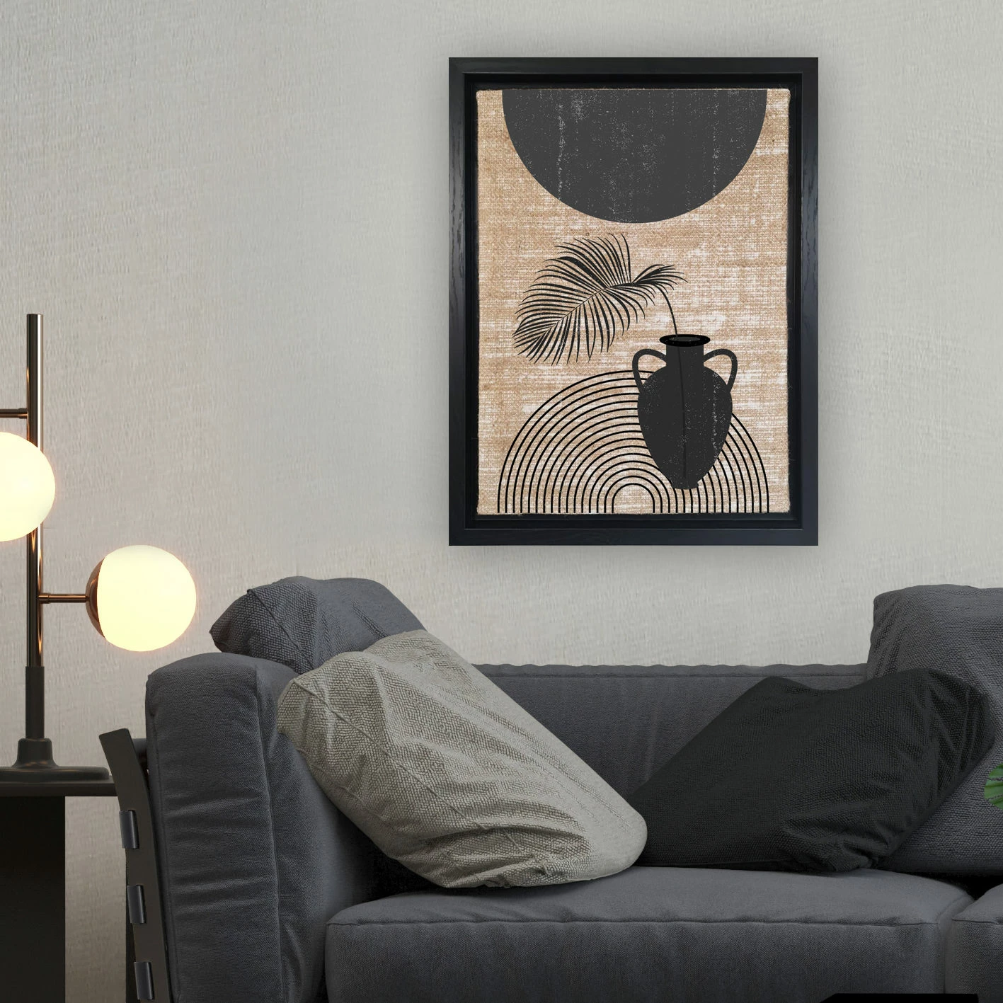Dekorativna slika na platnu, večbarvna, Wallity LSJ518635863753 - 96 x 136 cm