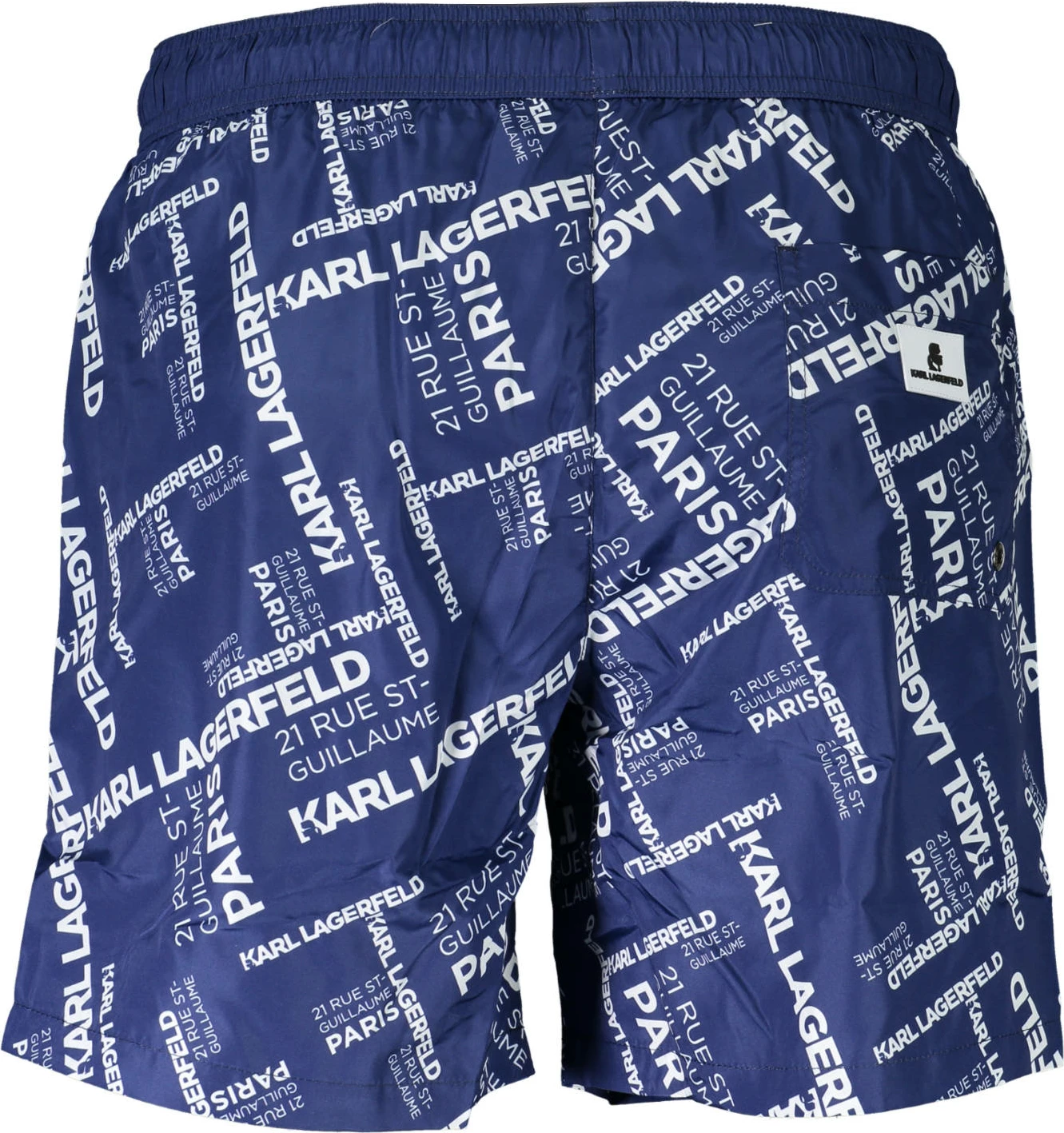 Plavalne spodnje hlače KARL LAGERFELD BEACHWEAR, modre