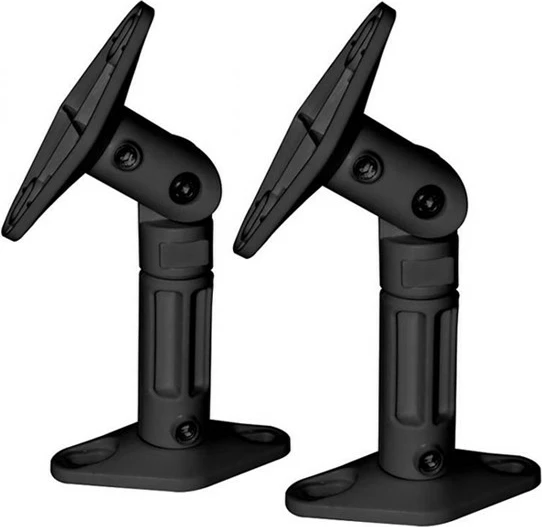 Stenski nosilec za zvočnike Maclean MC-528, komplet 2 kosa, črn