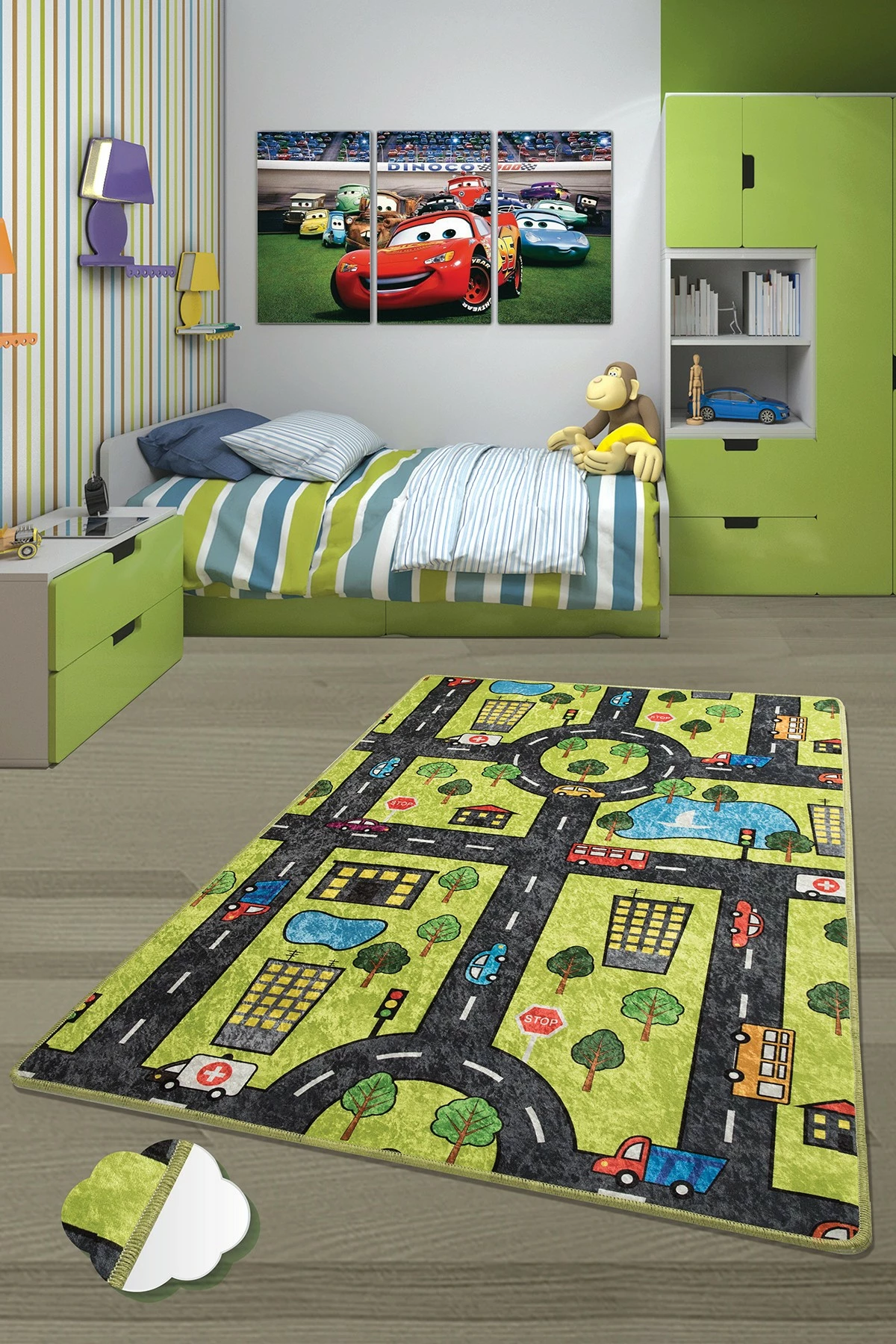 Preproga 200 x 290 Conceptum Hypnose, Green City
