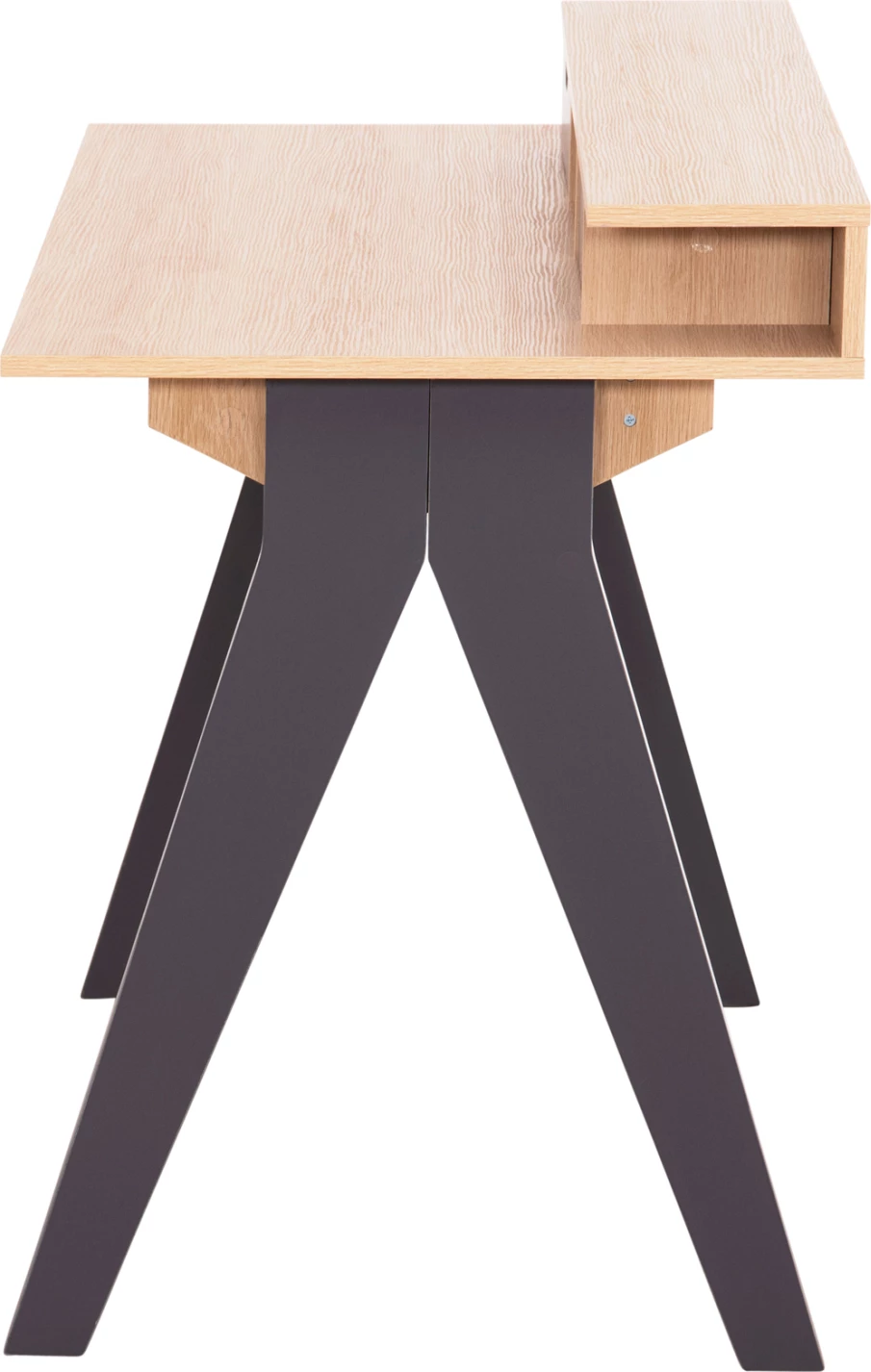 Površina mize REXIN FH18290, melamin, barva sonoma-siva, 120x19-59x75-85,5H cm