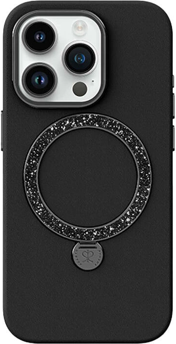 Ovitek za iPhone 15 Pro Max, Joyroom PN-15L4 Dancing Circle, črn