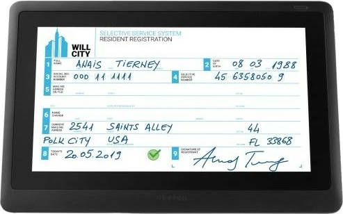 Grafična tablica Wacom DTK-1660E, 15,6-palčni, Full HD, 8192 nivojev pritiska, črna