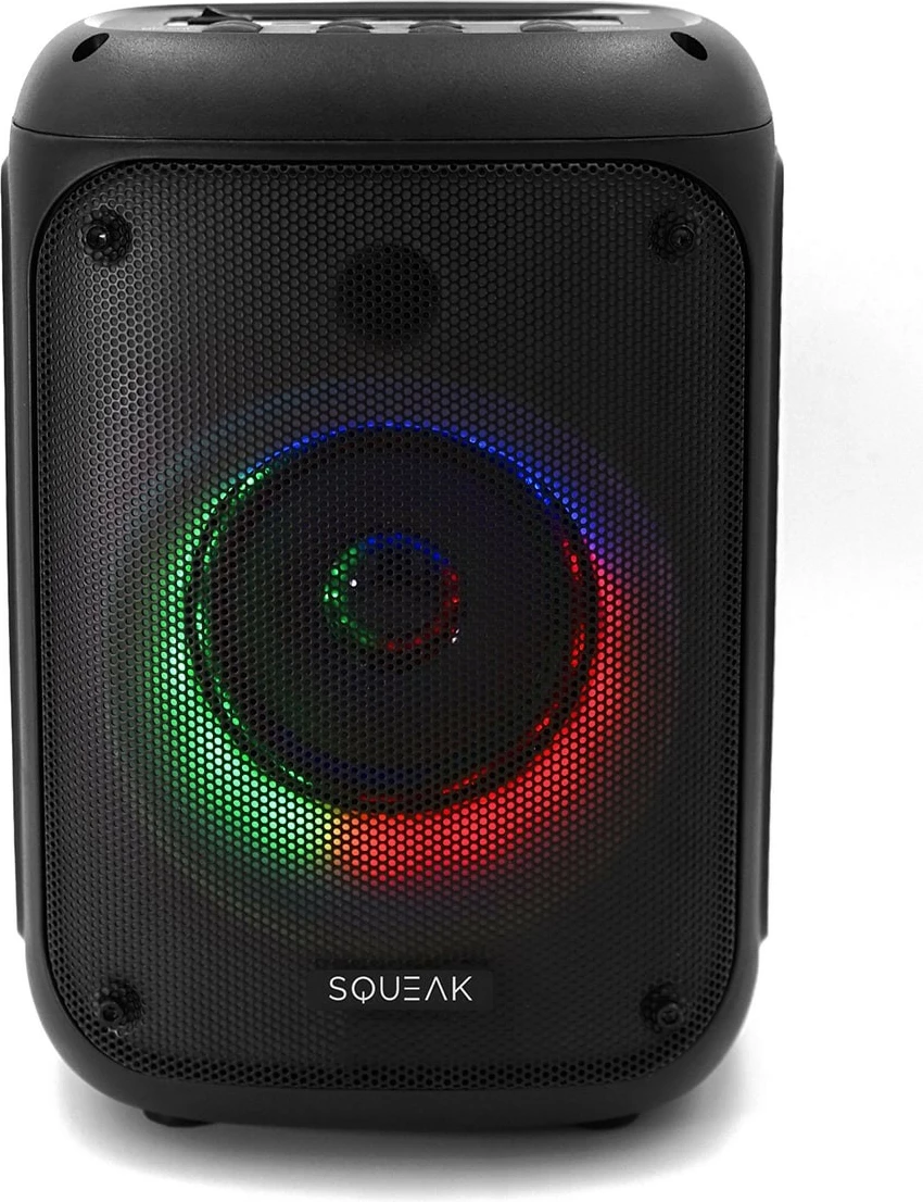 Bluetooth zvočnik SQUEAK Beatflow SQ1005 z mikrofonom, karaoke, črn