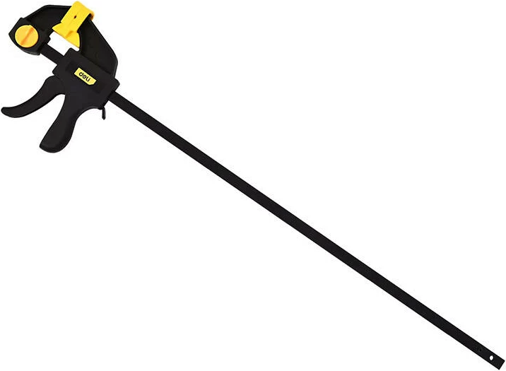 Stiskalnik 24 in (600 mm) Deli Tools EDL110124, črno/rumen