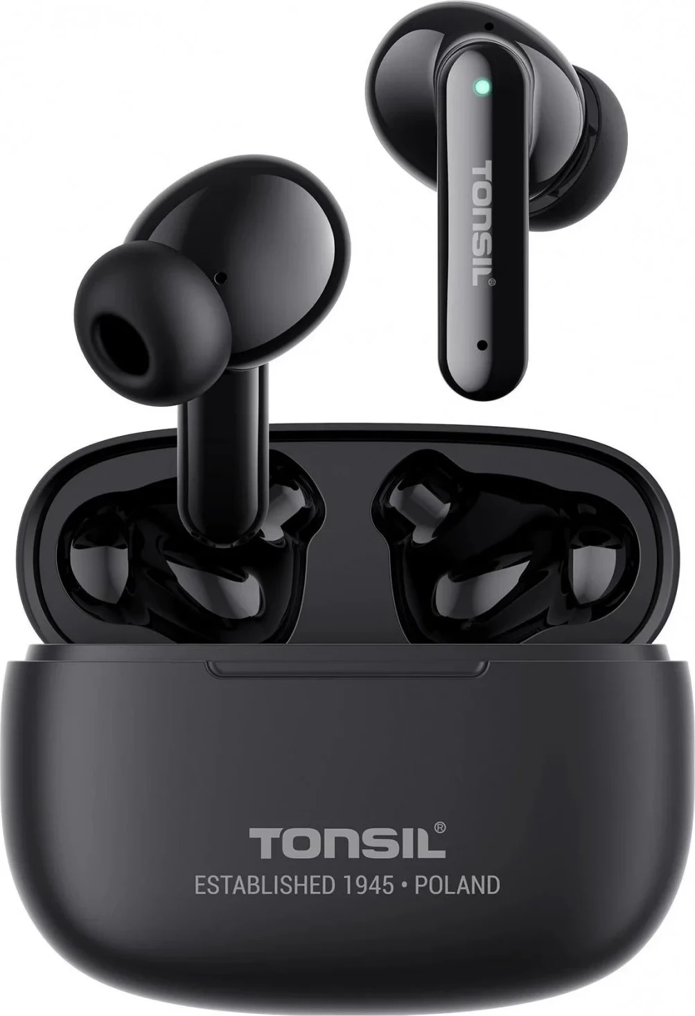 True Wireless ANC slušalke Tonsil T55BT Pro, Bluetooth 5.1, črne