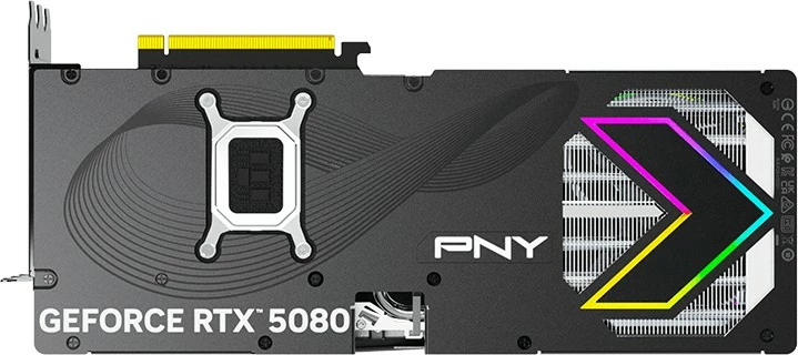 Grafična kartica PNY GeForce RTX 5080, 16 GB, GDDR7, PCI Express x16 5.0, večkratna