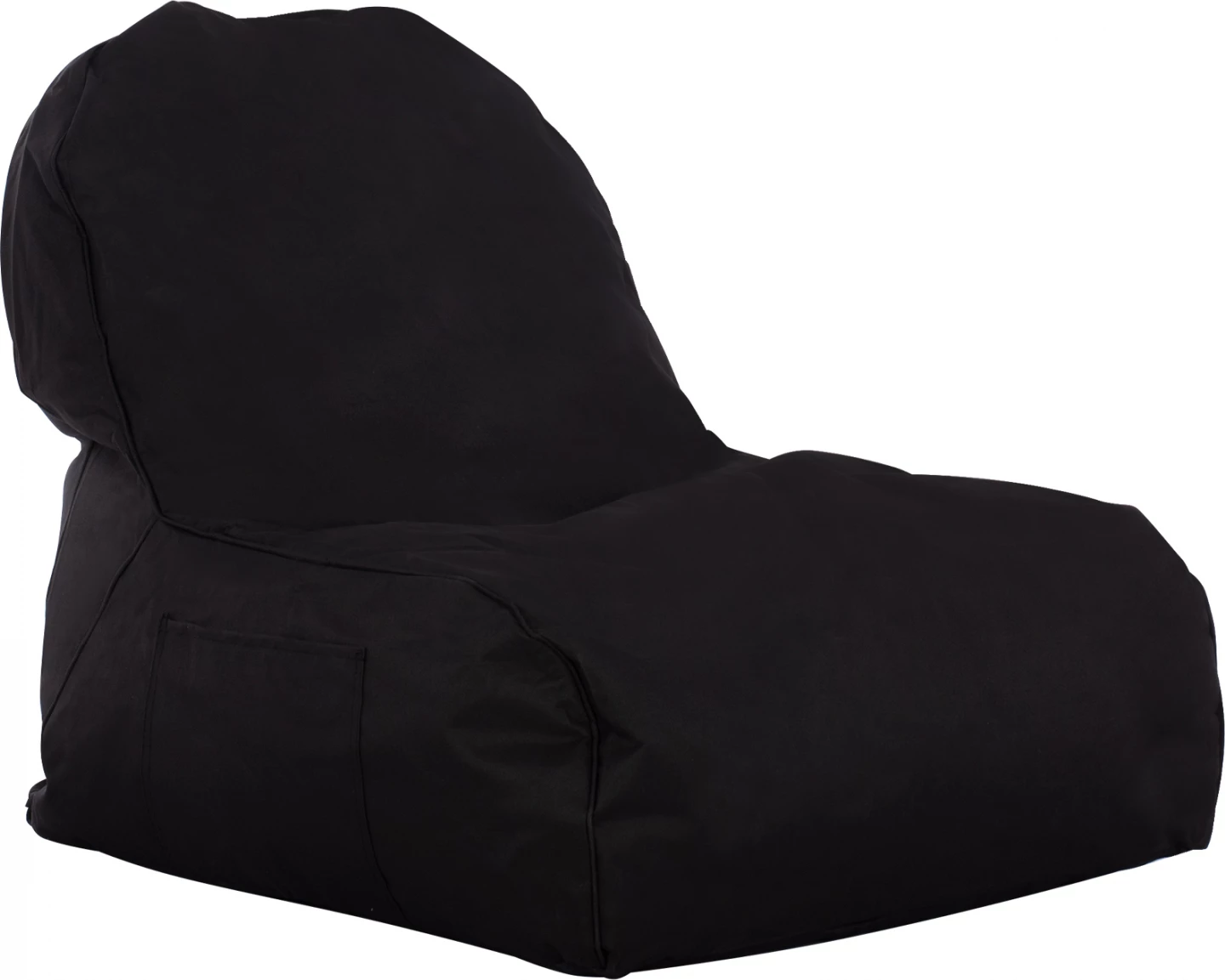 Zunanja fotelja, črna, z UV zaščito, 81x78x73 cm