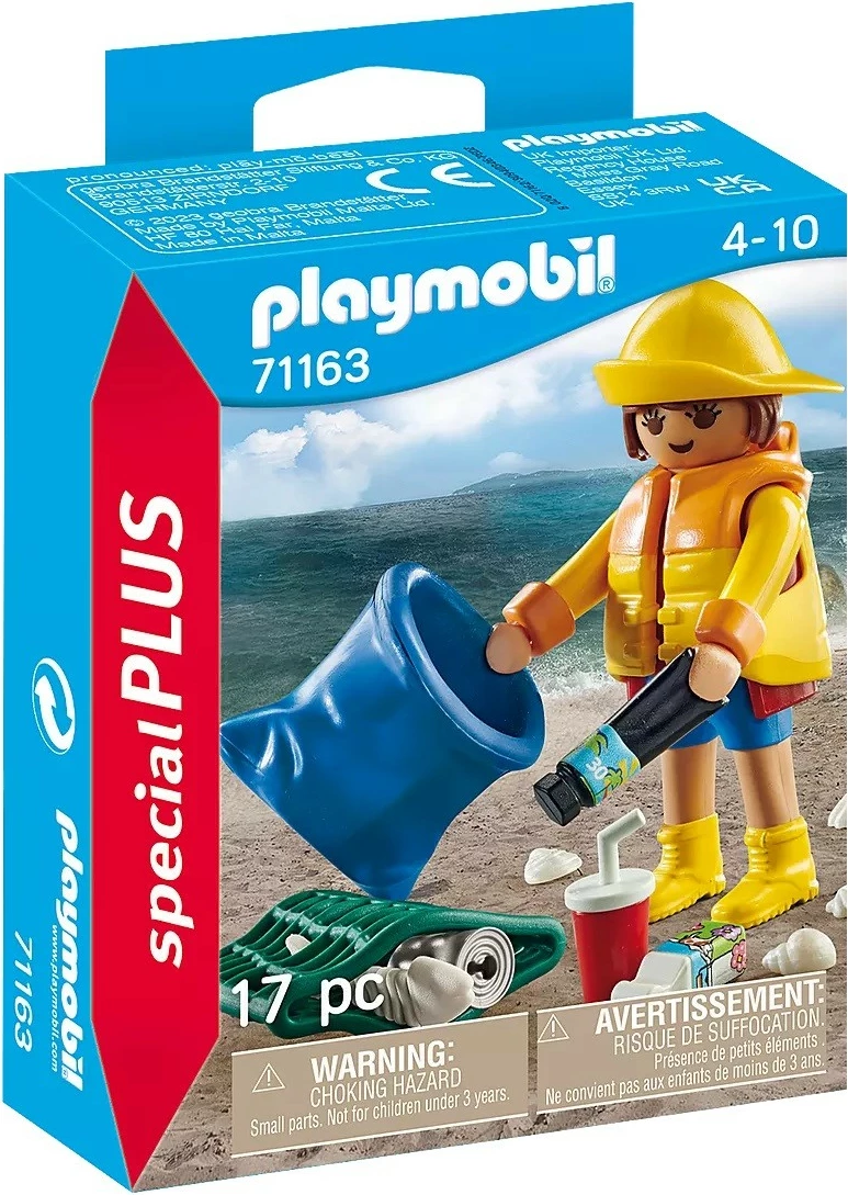 Figurica ekologinje z dodatki Playmobil Special Plus 71163, komplet 17 kosov
