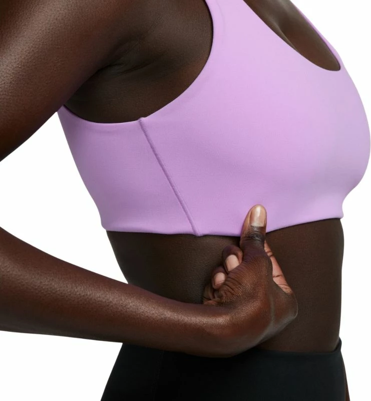 Športni modrček za ženske Nike, vijoličen