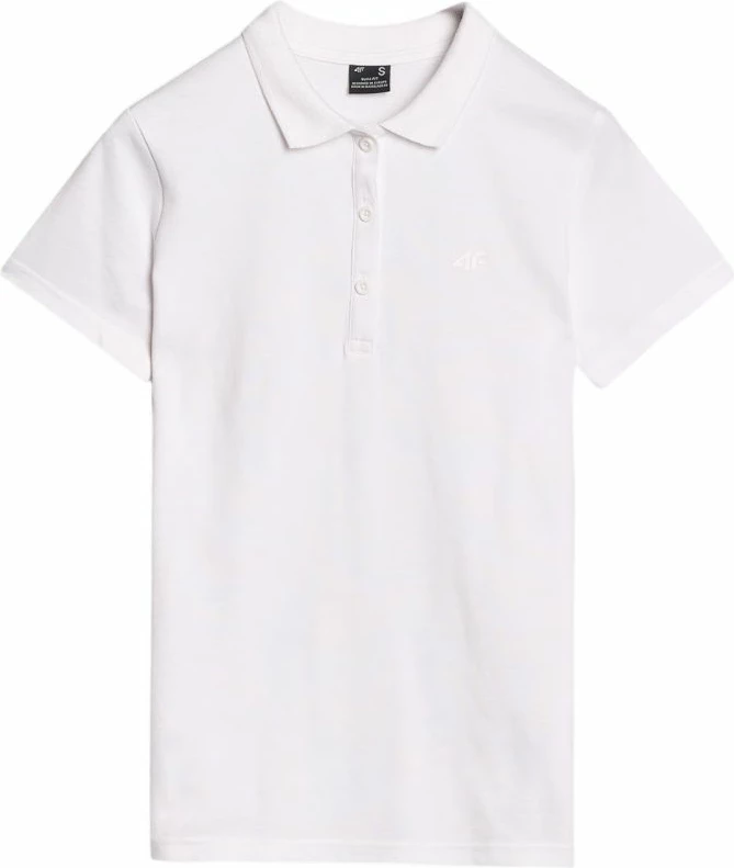 Polo majica za ženske 4F, bela