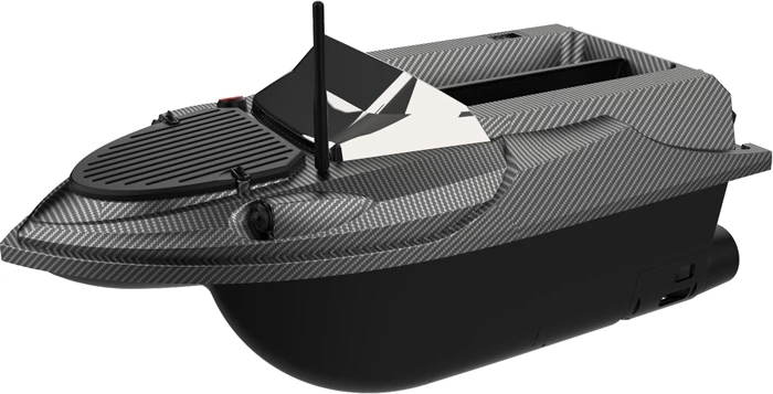Čoln za raztros vabe z GPS in brezžičnim sonarjem, Flytec V080-Finder, baterija 20000 mAh, doseg 800 m, komplet, črn