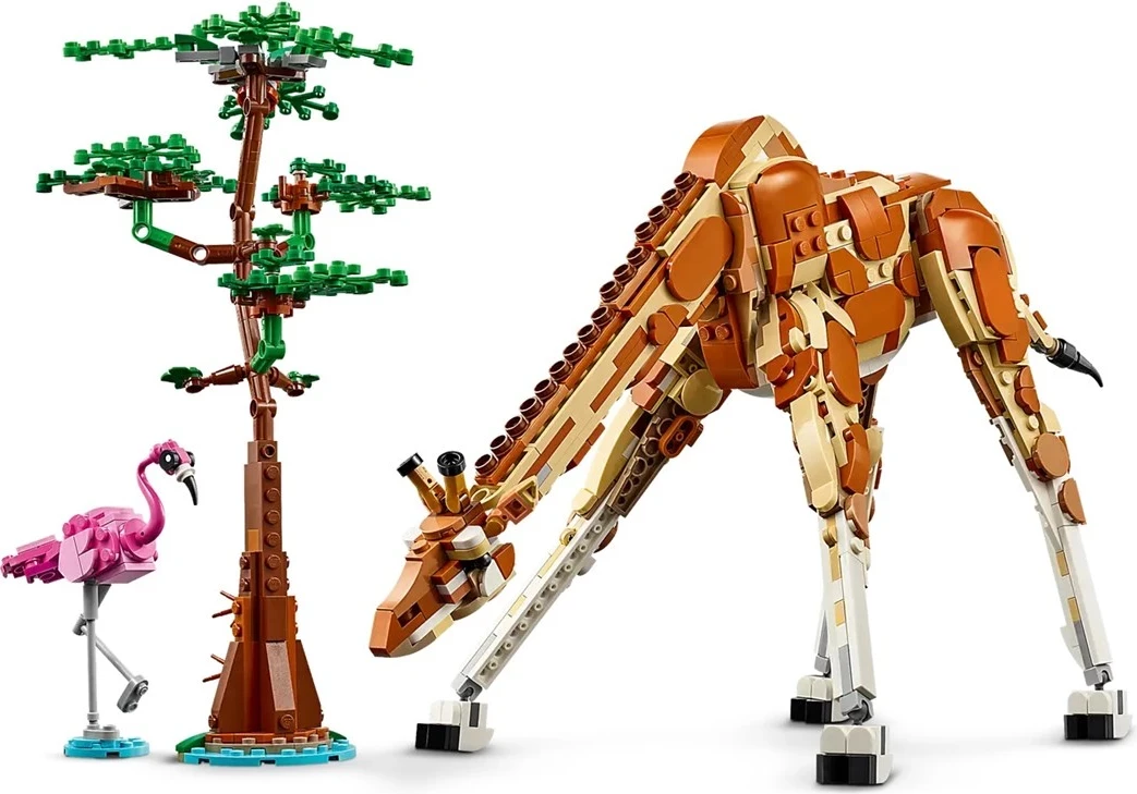Komplet 3 v 1 LEGO Creator 31150 Wild Safari Animals