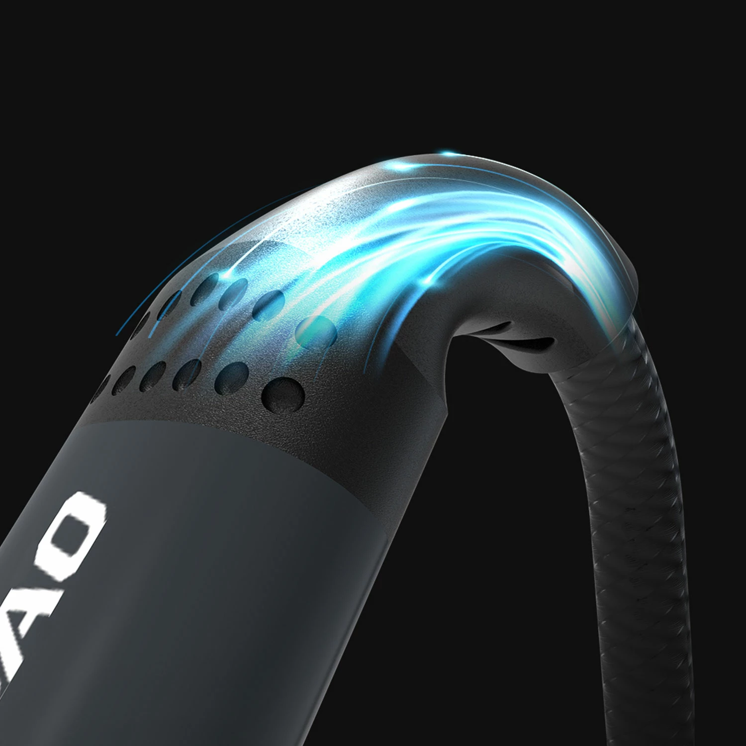 Kabel USB-A na MicroUSB Dudao L3SM, 1,2 m, 3A, črn