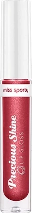 Lip gloss z 3D sijajem, Miss Sporty Precious Shine 60 Blushing Red, 2,6 ml