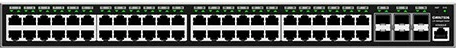 Upravljan L2+ preklopnik Grandstream Networks GWN7806P, Gigabit Ethernet (10/100/1000), PoE, za montažo v rack