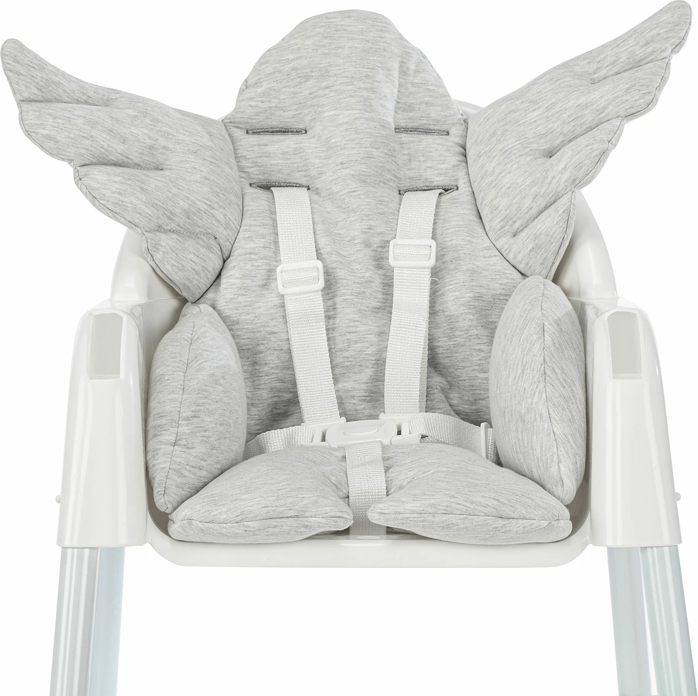 Vzglavnik za dojenčka, angelova krila, svetlo siva, Evila Originals