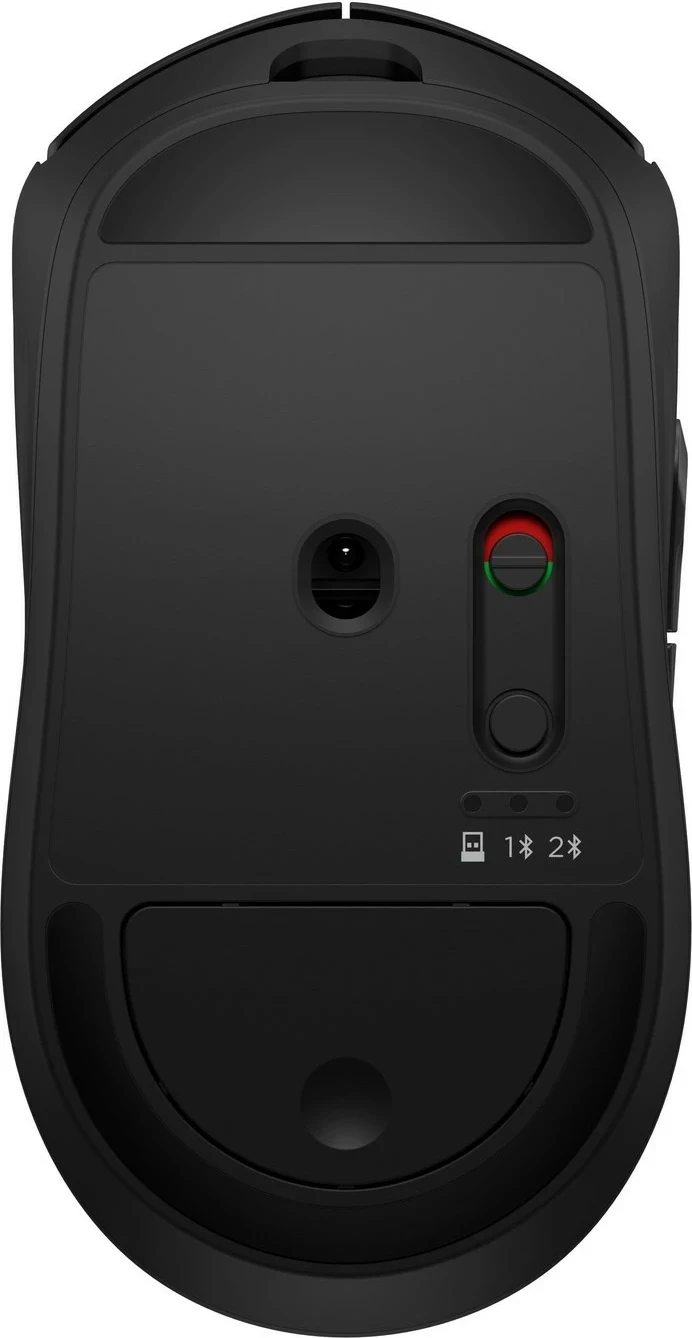 Brezžični laser miš, HP 700 Rechargeable, 8 gumbov, črna