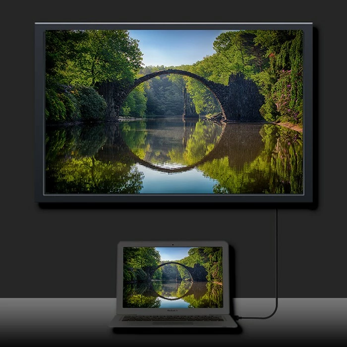 DisplayPort kabel Qoltec 50373, 2 m, v1.2, črn