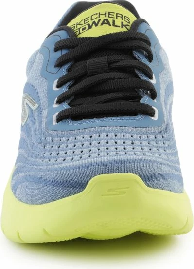 Tekstilne športne superge za moške Skechers, modro-zelene