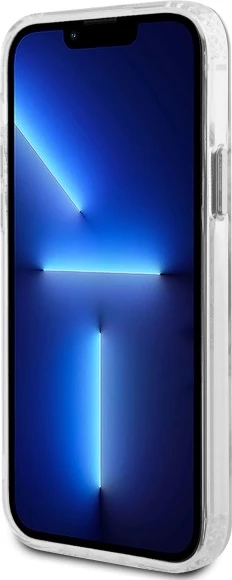 Ovitek za telefon z motivom Choupette IML Metal MagSafe, Karl Lagerfeld, za iPhone 12/12 Pro, bel