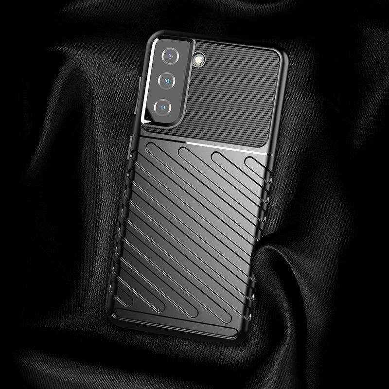 Ovitek za telefon Hurtel Thunder Case za Samsung Galaxy A14 5G, črn