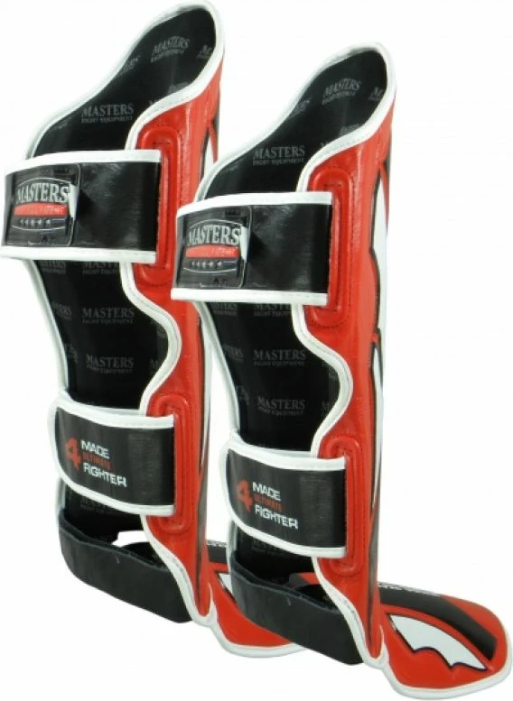 Zaščita za goleni Masters NS-Tech, za moške, modra in rdeča