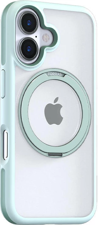 Ovitek za telefon Torras Ostand R Fusion za iPhone 16, zelen