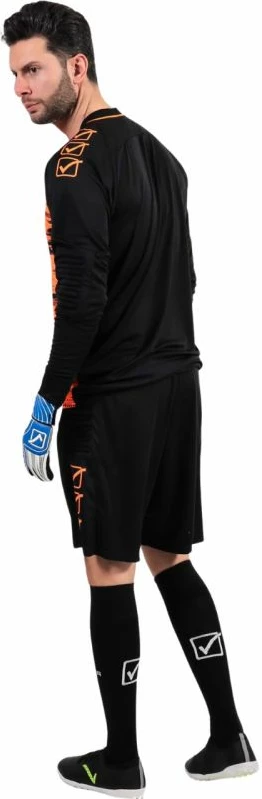 Set za vratarja črn in oranžen, Givova, moški in otroci