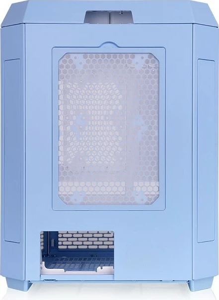 Midi tower ohišje, Thermaltake The Tower 600, Hydrangea Blue, hrustalno steklo, RGB