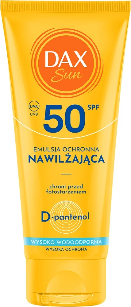 Zaščitna in vlažilna emulzija za telo Dax Sun SPF50, 100 ml