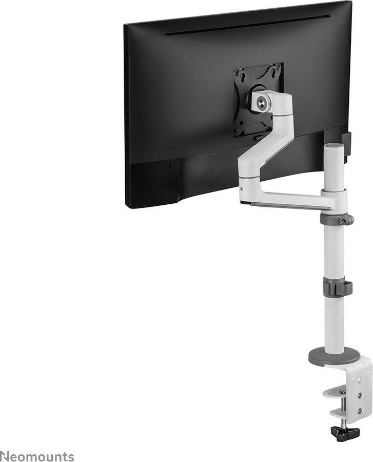 Nosilec za monitor 17–27", nosilnost 8 kg, VESA 100x100, bel — Neomounts DS60-425WH1