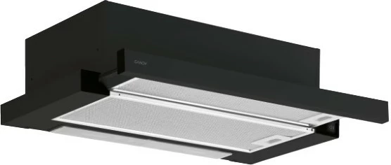 Teleskopski kuhinjski aspirator, Candy CBT625/2B/1, črn, 60 cm