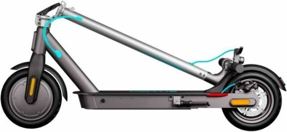 Električni skuter Yakimasport, črn