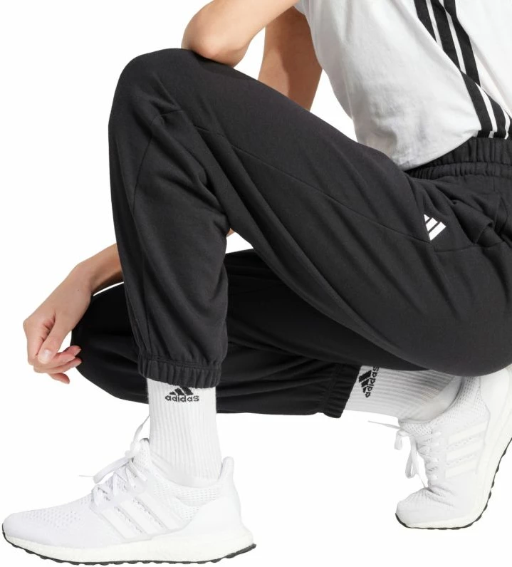 Hlače za ženske adidas, črne