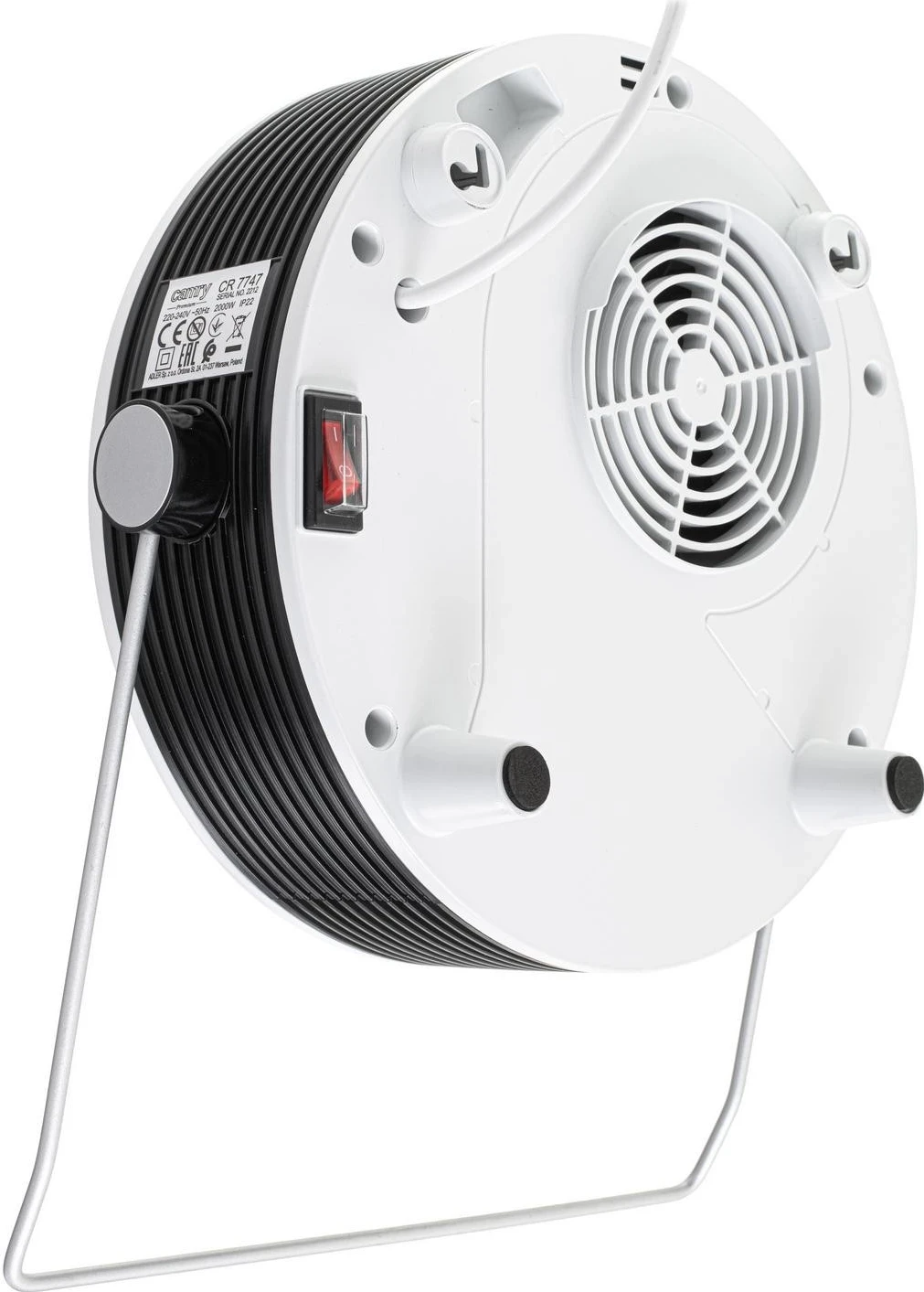 Stenski grelnik Camry CR 7747, 2000 W, bel