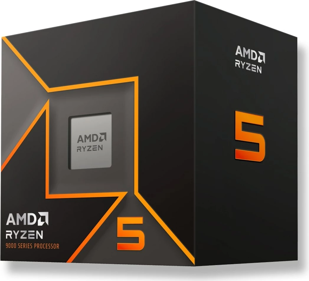 Procesor 12 jeder, 3,8 GHz, 32 MB L3, AMD Ryzen 5 9600, Box