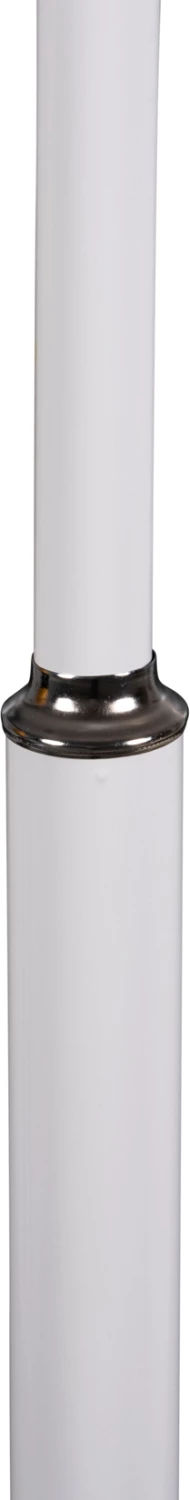 Samostoječi obešalnik FH9575.02 kovinski v beli barvi - 7 obešalnih mest 41x41x176H cm