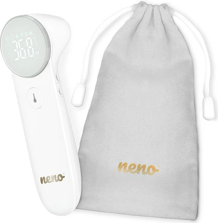 Brezkontaktni termometer neno Medic T07, LCD, za čelo, bel