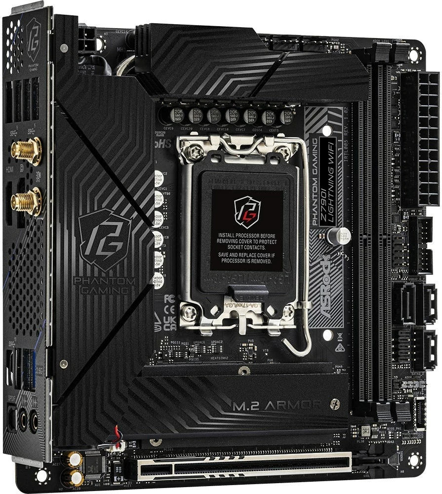 Matična plošča ASRock Z790I LIGHTNING WIFI, črna