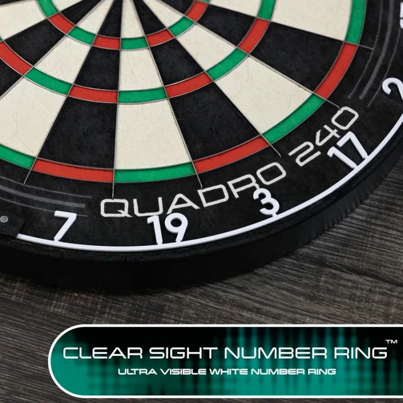 Dart tarča Harrows Quadro 240, večbarvna